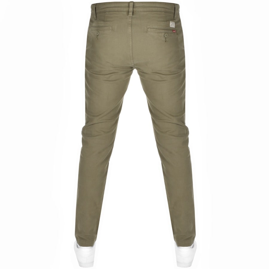 Alternative Image for ProductLevis Standard Taper Chinos Green2